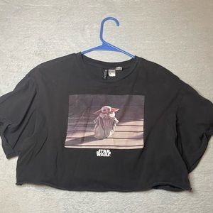 Divided Star Wars women’s size S crop top